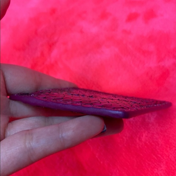 LOUIS VUITTON PYTHON CARD HOLDER RARE LE LV - Picture 8 of 11